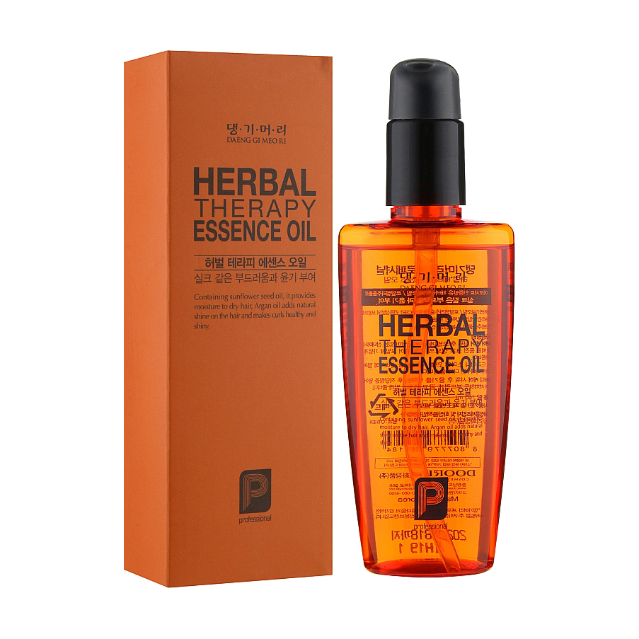 Відновлювальна олія для волосся Daeng Gi Meo Ri Professional Herbal Therapy Essence Oil на основі цілющих трав, 140 мл
